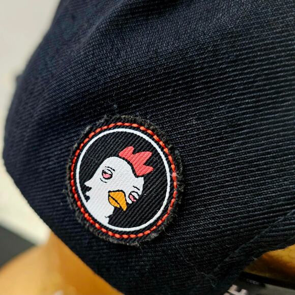 Fried Chicken by Neff 3D Black n White Embroidered Logo Hat Unisex Unique. Rare - Picture 5 of 13